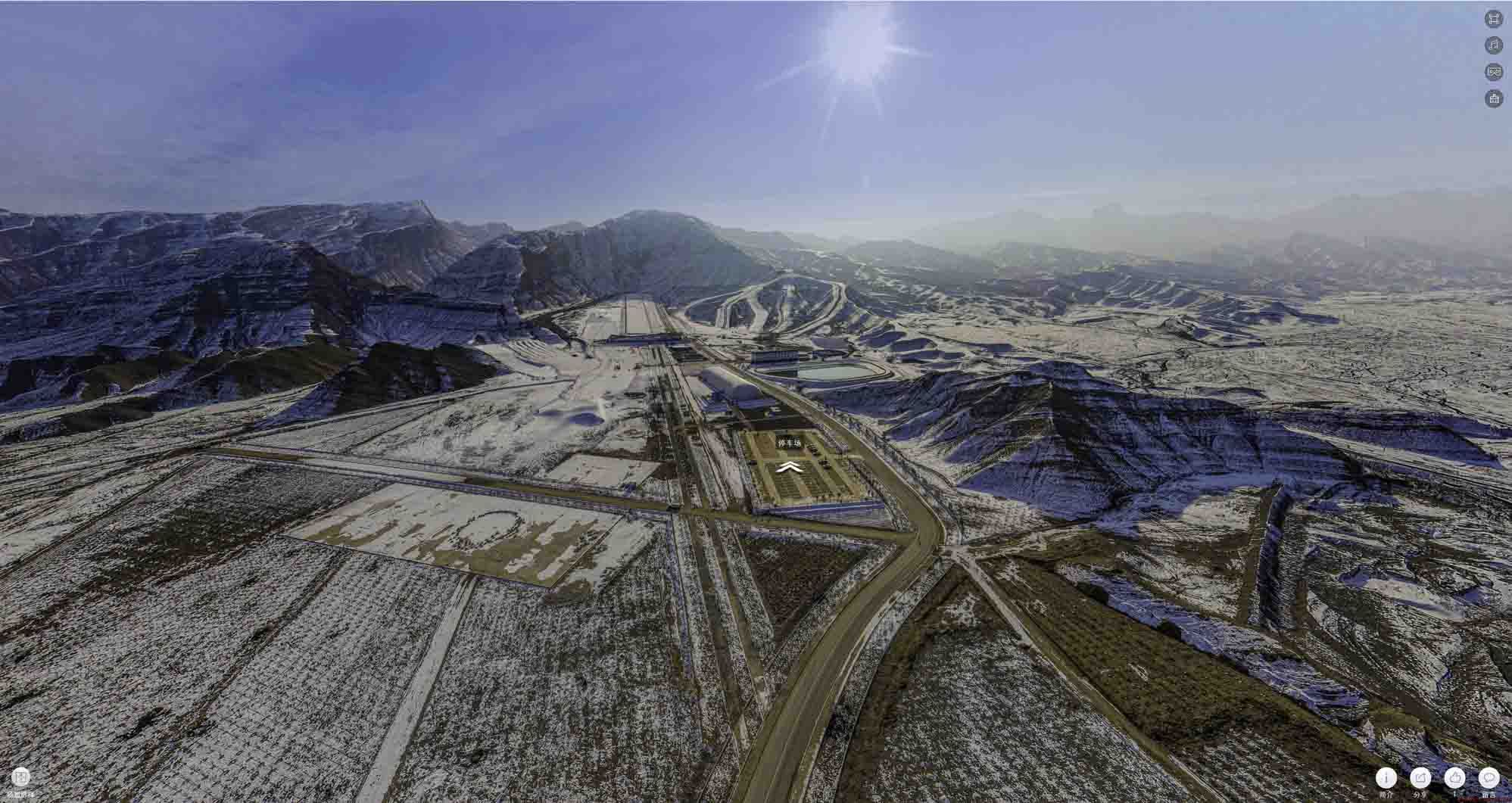 泉山720全景技术：开启全方位视觉新纪元——在手绘地图中的应用探索